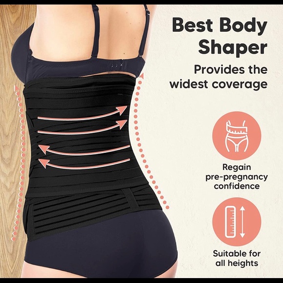 KeaBabies 3 in 1 Postpartum Recovery Support Belt - Picture 4 of 7